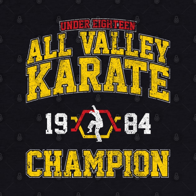 1984 All Valley Karate Champion by huckblade